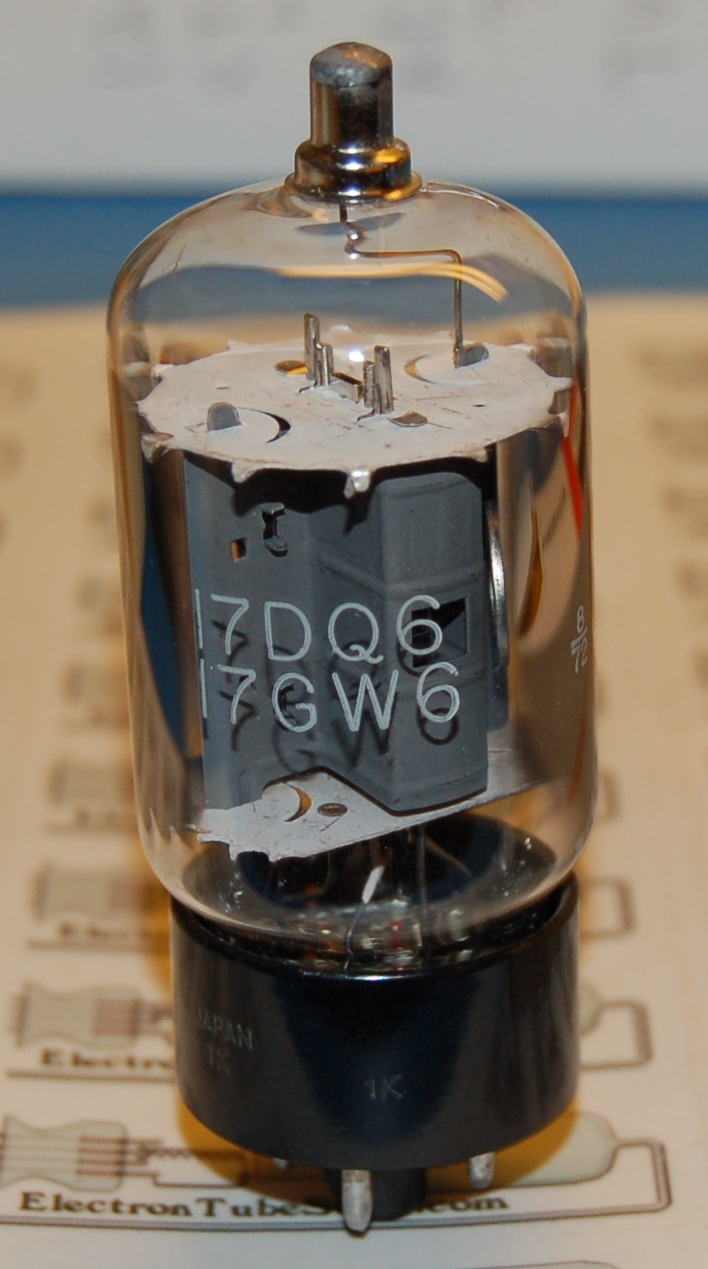 17DQ6 power-pentode / beam tetrode tube - Click Image to Close
