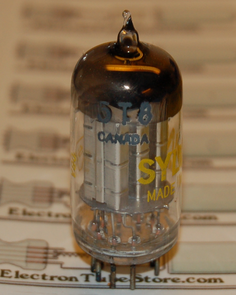 5T8 triple diode and triode tube - Click Image to Close