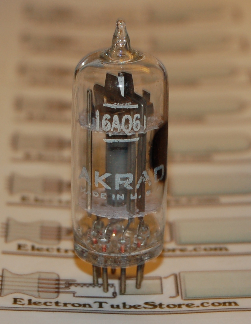 6AQ6 Double-Diode Triode Tube - Click Image to Close