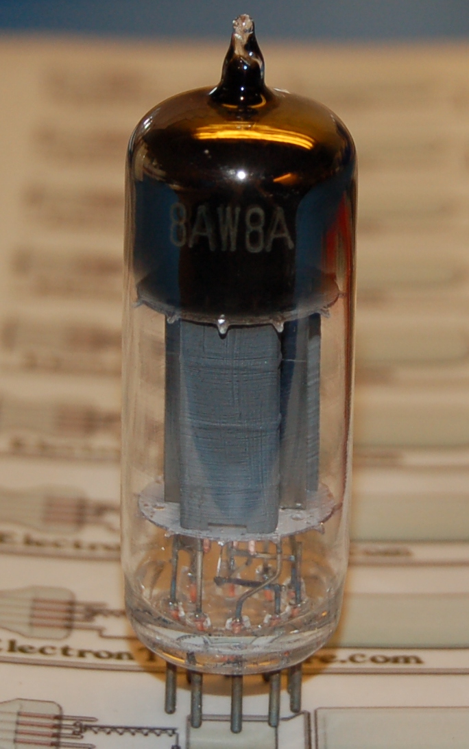 8AW8A triode and pentode tube - Click Image to Close