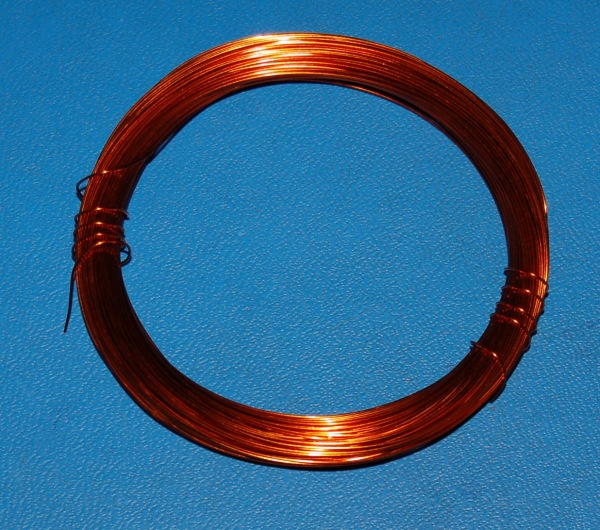Enamel Coated Magnet Wire #26 (.018" / .44mm) x 1500' - Click Image to Close