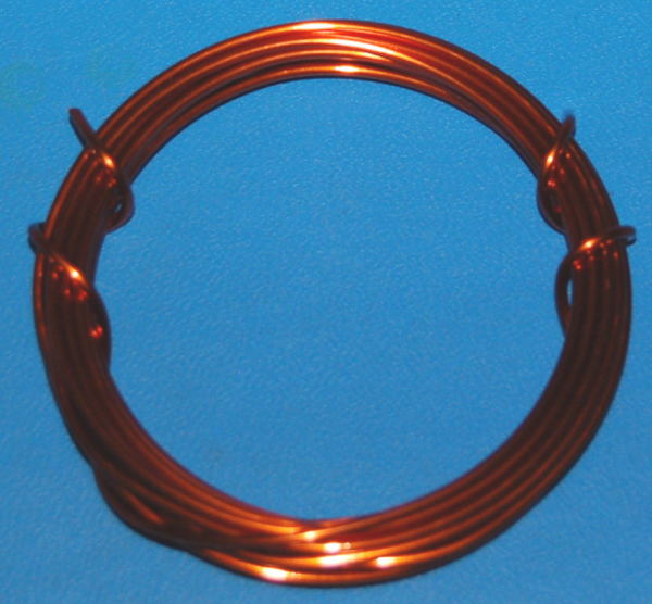 Enamel Coated Magnet Wire #14 (.066" / 1.67mm) x 10' - Cliquez sur l'image pour fermer