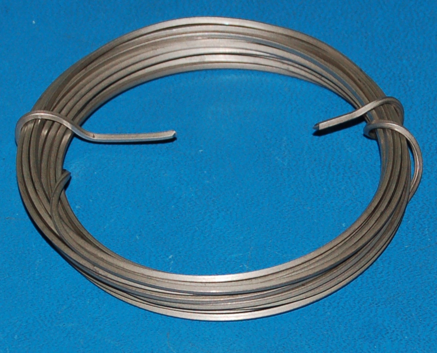 Stainless Steel 304 Square Wire, .050" (1.3mm) Square x 10' - Click Image to Close