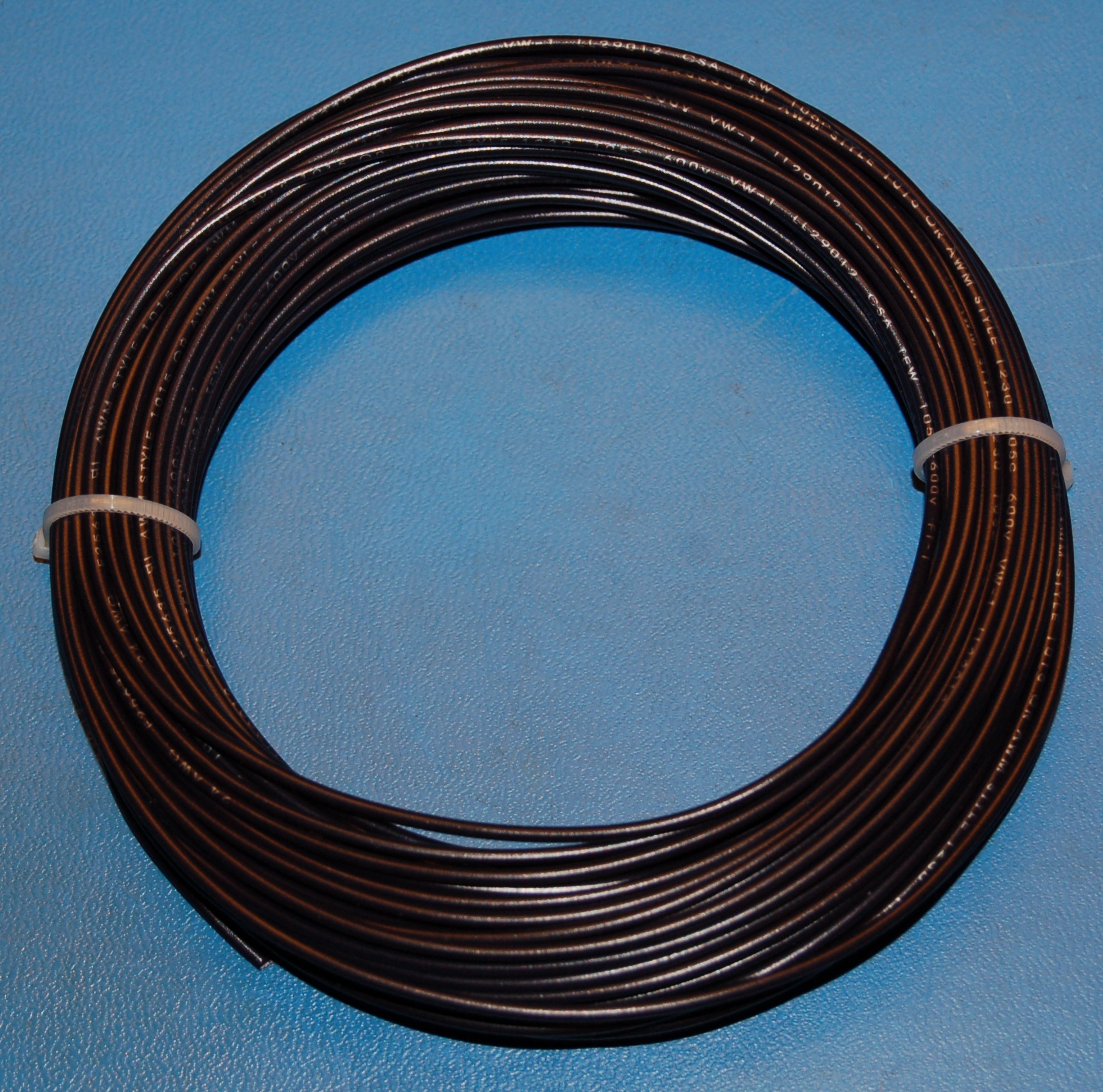 Solid Tinned Copper Wire, 600V, #24 AWG x 70' - Click Image to Close