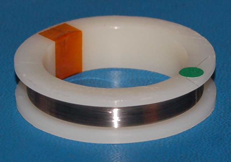 Tungsten Wire .003" (0.08mm) x 100' - Click Image to Close
