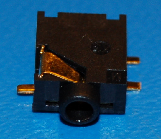 2.5mm (TRS-3/32") Stereo Jack, Surface Mount - Click Image to Close