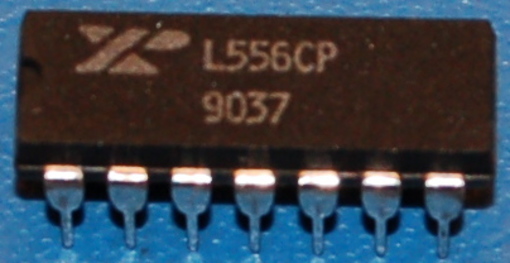 L556CP CMOS Dual Timer, DIP-14 - Cliquez sur l'image pour fermer