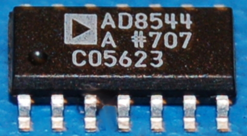 AD8544ARZ General Purpose CMOS Rail-to-Rail Operational Amplifier - Click Image to Close