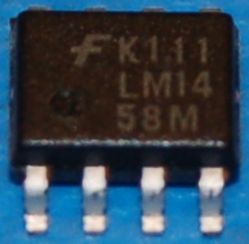 LM1458M Dual Operational Amplifier - Click Image to Close