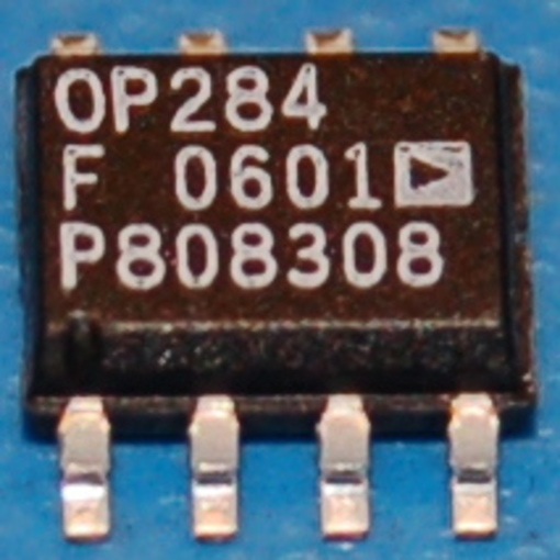 OP284FS High-Precision Rail-to-Rail Input/Output Operational Amplifier - Click Image to Close