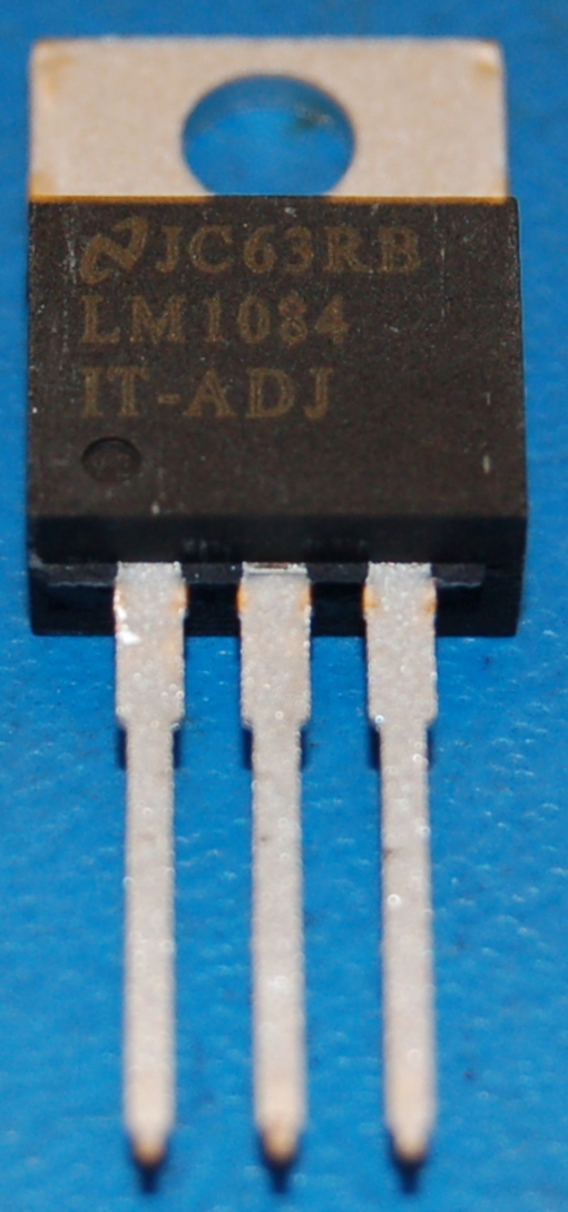 LM1084IT-ADJ Voltage Regulator, Adjustable 1.2-15V, 5A, TO-220 - Click Image to Close