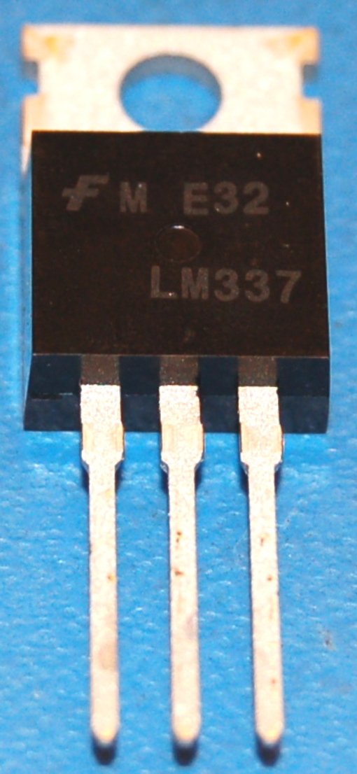 LM337 Voltage Regulator, Negative Adjustable 1.2-37V, 1.5A, TO-220 - Click Image to Close