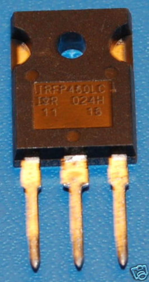 IRFP460LC N-Channel Power MOSFET, 500V, 20A - Cliquez sur l'image pour fermer