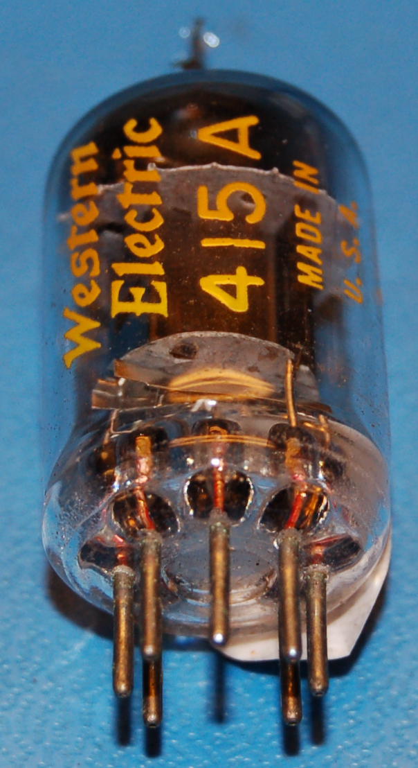 Western Electric 415A Suppressor-Grid Pentode Tube - Click Image to Close