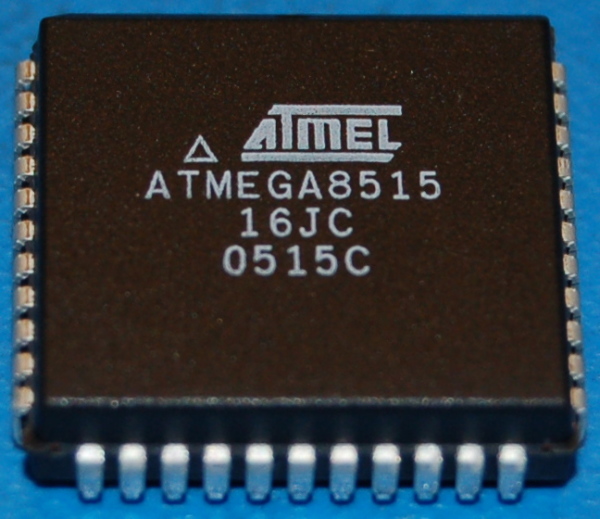 ATMEGA8515-16JC AVR Microcontroller, 8-bit, 8K, 16MHz, PLCC-44