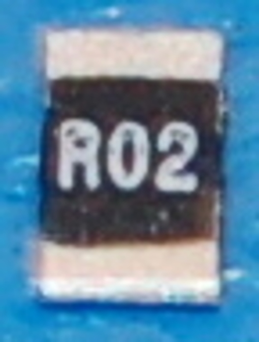 Vishay Current Sense Resistors, .02Ω (1%), .125W (20Pk)