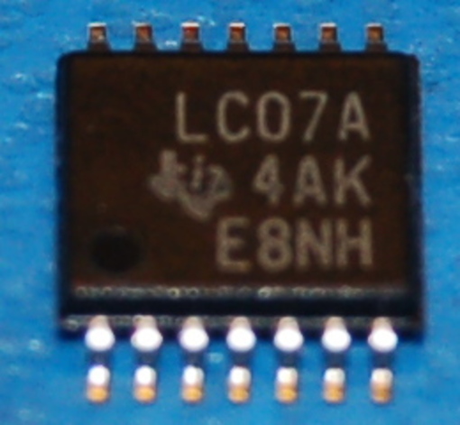 7407 - SN74LVC07APWR Hex Buffer/Driver with Open-Drain Outputs