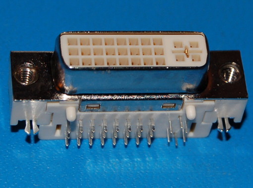 1734148-1 DVI-I, Dual Link Connector x Through-Hole