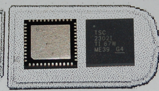 TSC2302 Contrôleur à Écran Tactile Programmable avec Codec Audio Stéréo