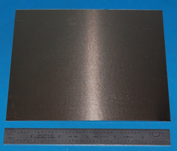 Invar (Alloy 36) Sheet, .010" (0.25mm), 6x6"