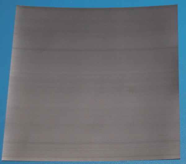Titanium Sheet, .010" (0.25mm), 6x6"