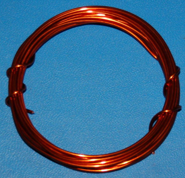 Enamel Coated Magnet Wire #16 (.052" / 1.33mm) x 10'