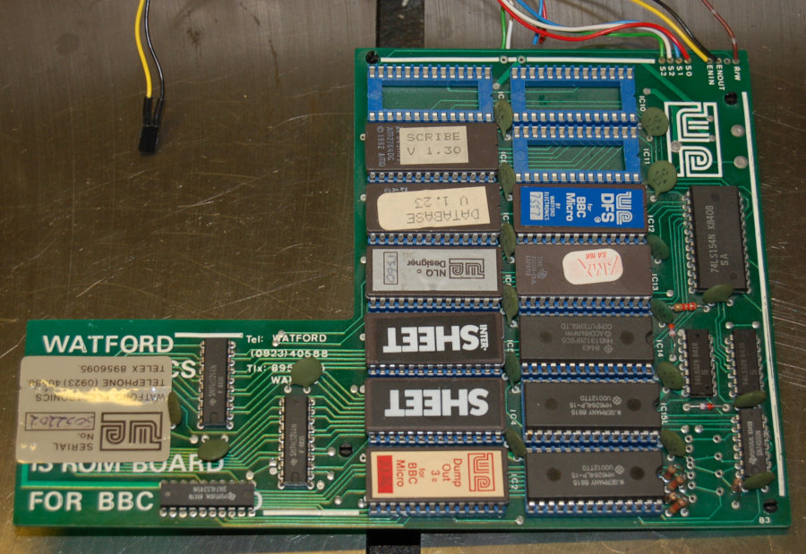 Watford Electronics WE 13 ROM Board for Acorn BBC Micro