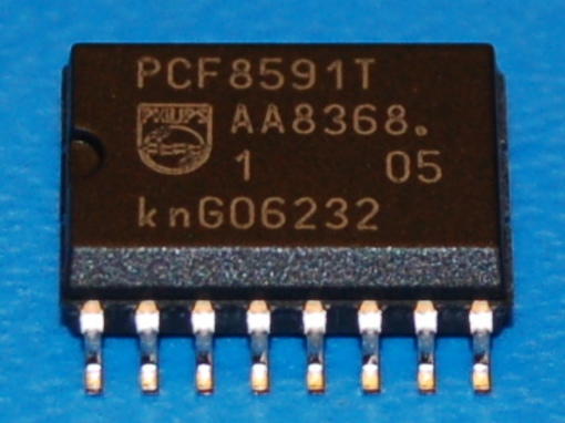 PCF8591T Convertisseur Analogique/Numérique et Numérique/Analogique avec Multiplexeur et Interface I2C