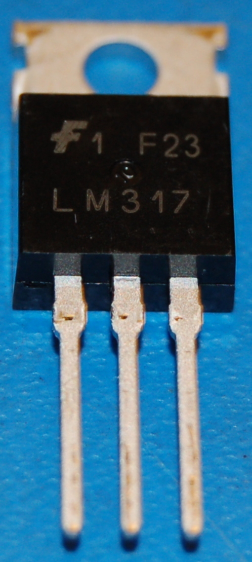 LM317 Voltage Regulator, Positive Adjustable 1.2-37V, 1.5A, TO-220