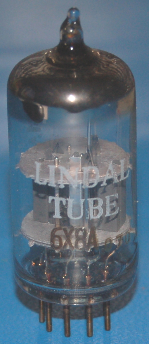 6X8A Medium-Mu Triode - Sharp-Cutoff Pentode Tube
