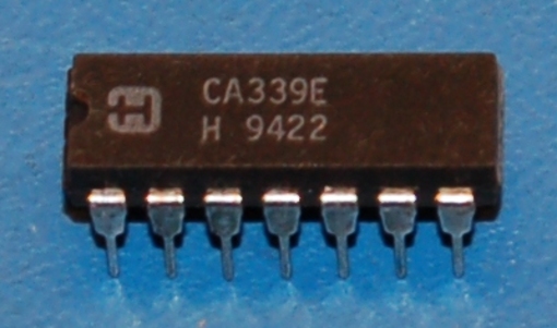 RCA Quad Voltage Comparator DIP 14 CA339E IC 