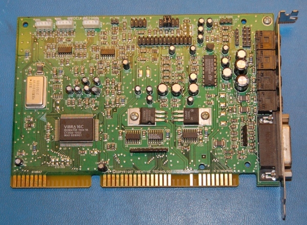 Creative Labs CT2960 (VIBRA 16C) ISA Sound Card