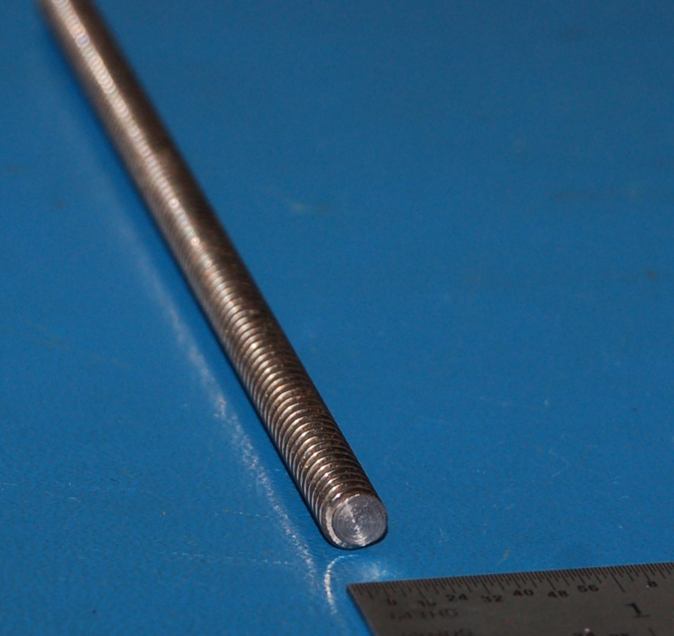 FABORY U20360.050.3600 1/2"-20 x 3' Plain Low Carbon Steel Threaded Rod