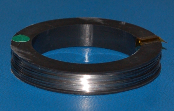 Nickel Wire, Pure, 0.25mm (.010") x 10'