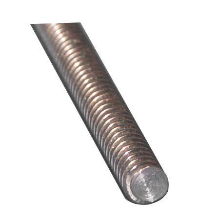 FABORY U20360.050.3600 1/2"-20 x 3' Plain Low Carbon Steel Threaded Rod