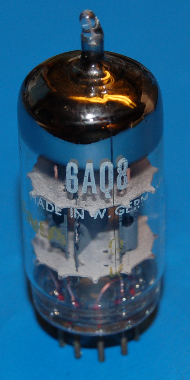 6AQ8 High-Mu Twin Triode Tube - Click Image to Close