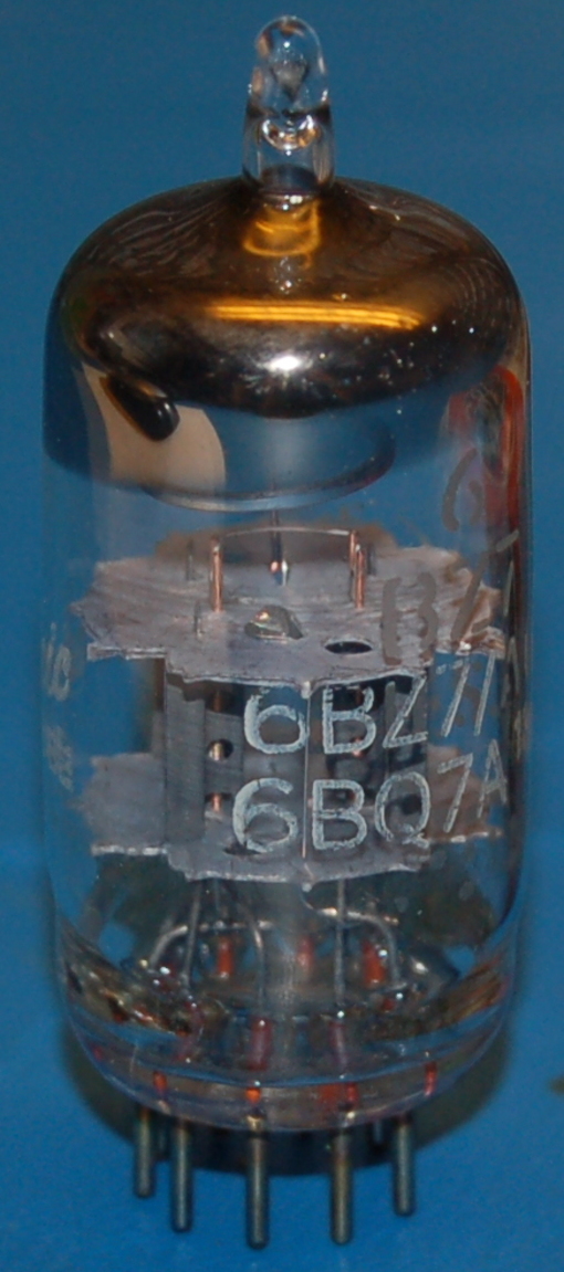 6BZ7 Medium-Mu Twin Triode Tube - Click Image to Close