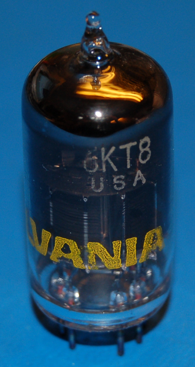 6KT8 High-Mu Triode / Sharp-Cutoff Pentode Tube - Click Image to Close