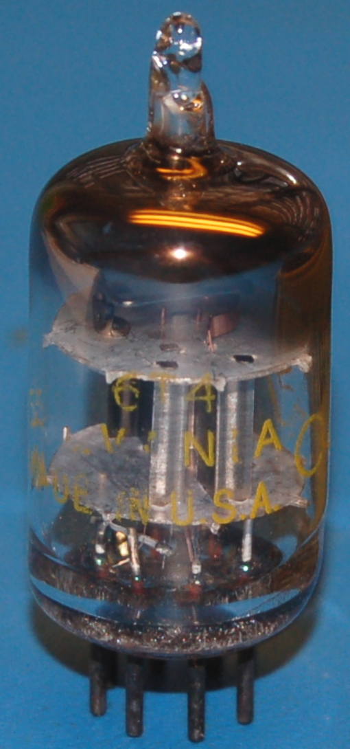 6T4 Low-Mu Triode Tube - Click Image to Close