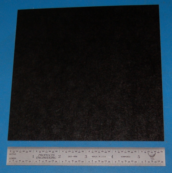 Garolite Sheet XX, .032" (0.8mm), 6x6" (Black) - Click Image to Close