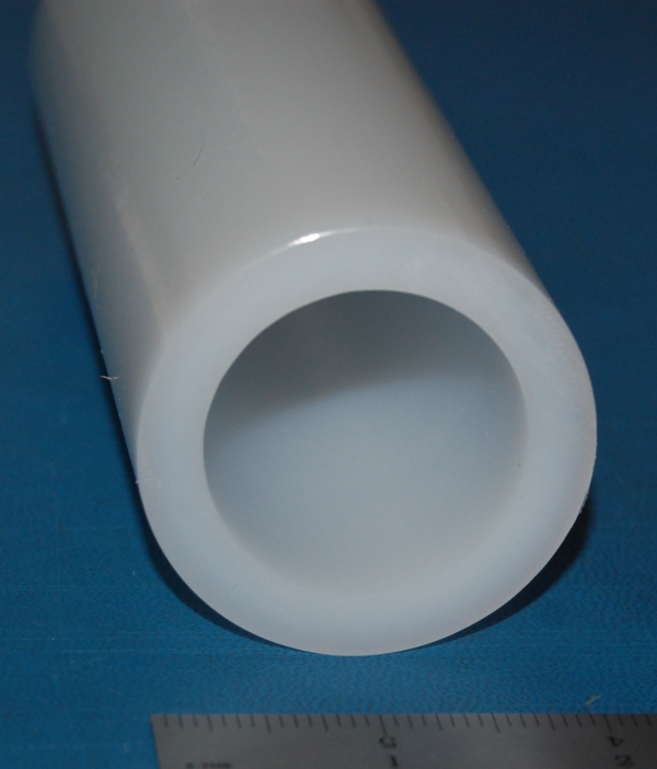 UHMW Polyethylene Tube, 2.000" (50.8mm) OD x .250" (6.4mm) Wall x 6" - Click Image to Close