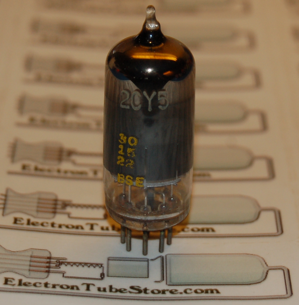 2CY5 Miniature Tetrode Tube - Click Image to Close