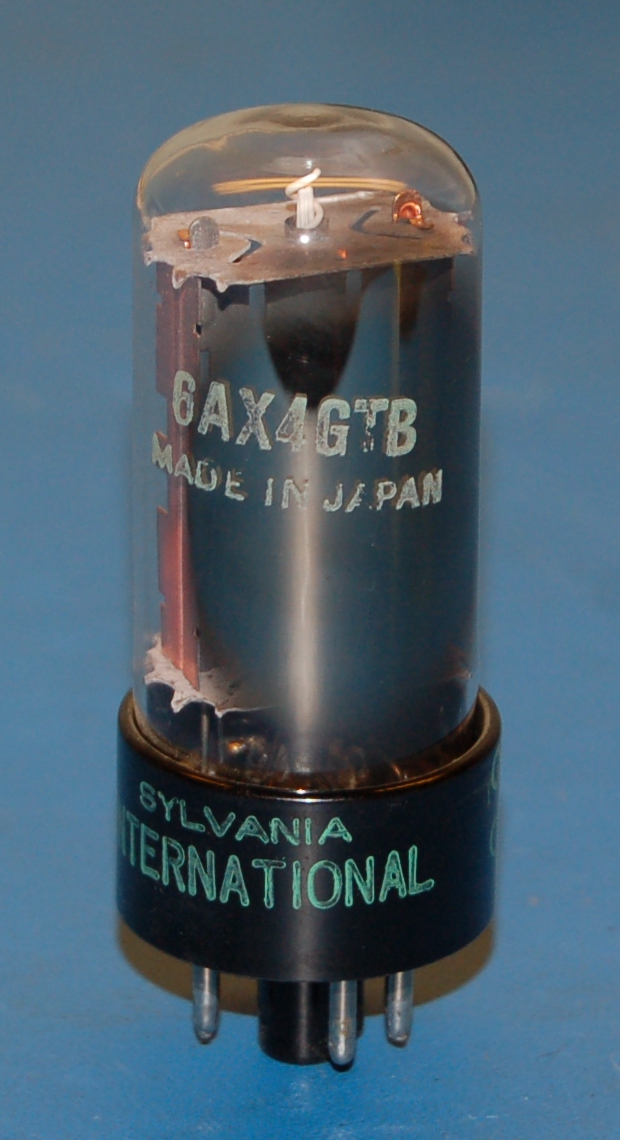 6AX4GT / 6AX4GTB Half-Wave Rectifier Tube - Click Image to Close