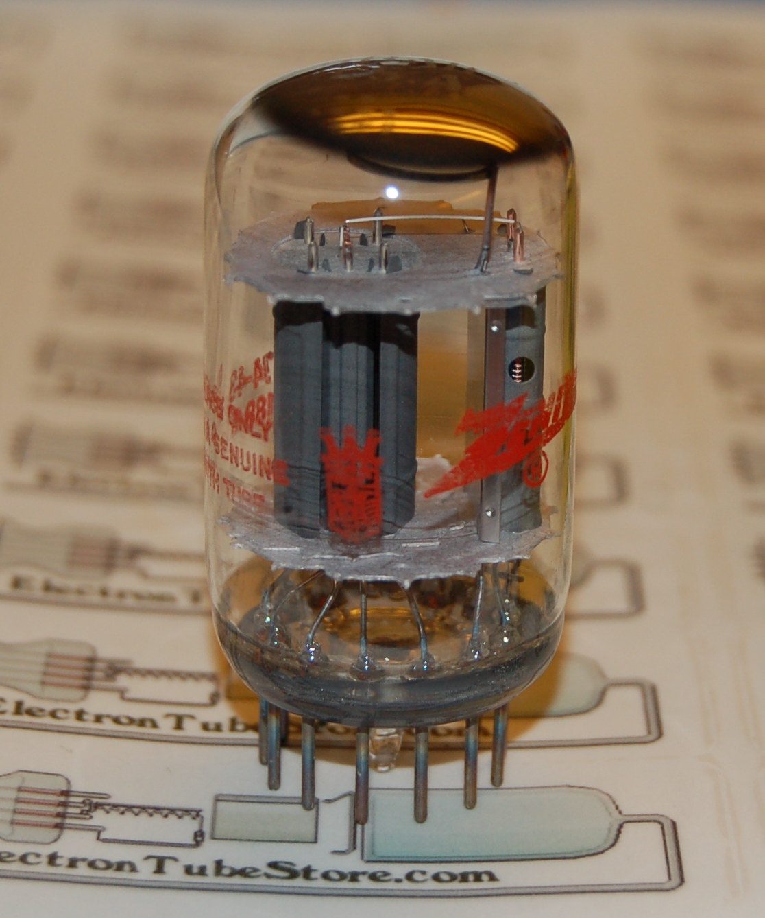 6BA11 triode / twin pentode tube - Click Image to Close