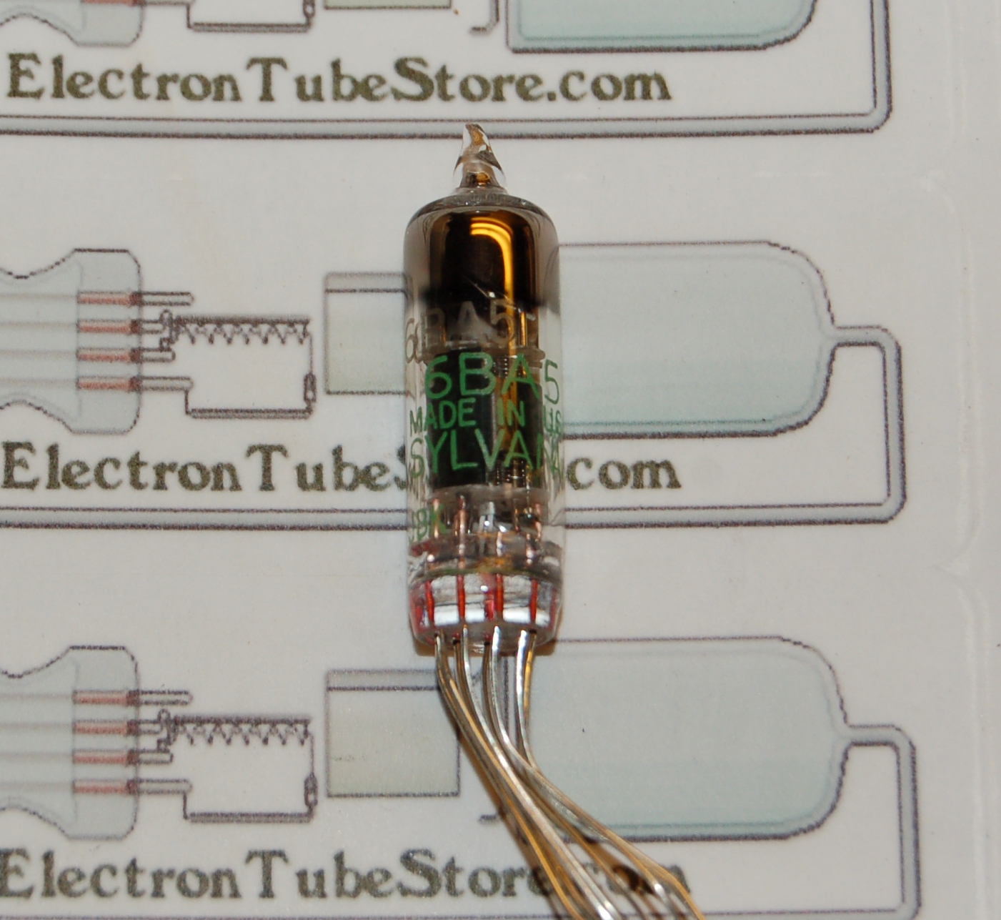 6BA5 Subminiature pentode tube - Click Image to Close