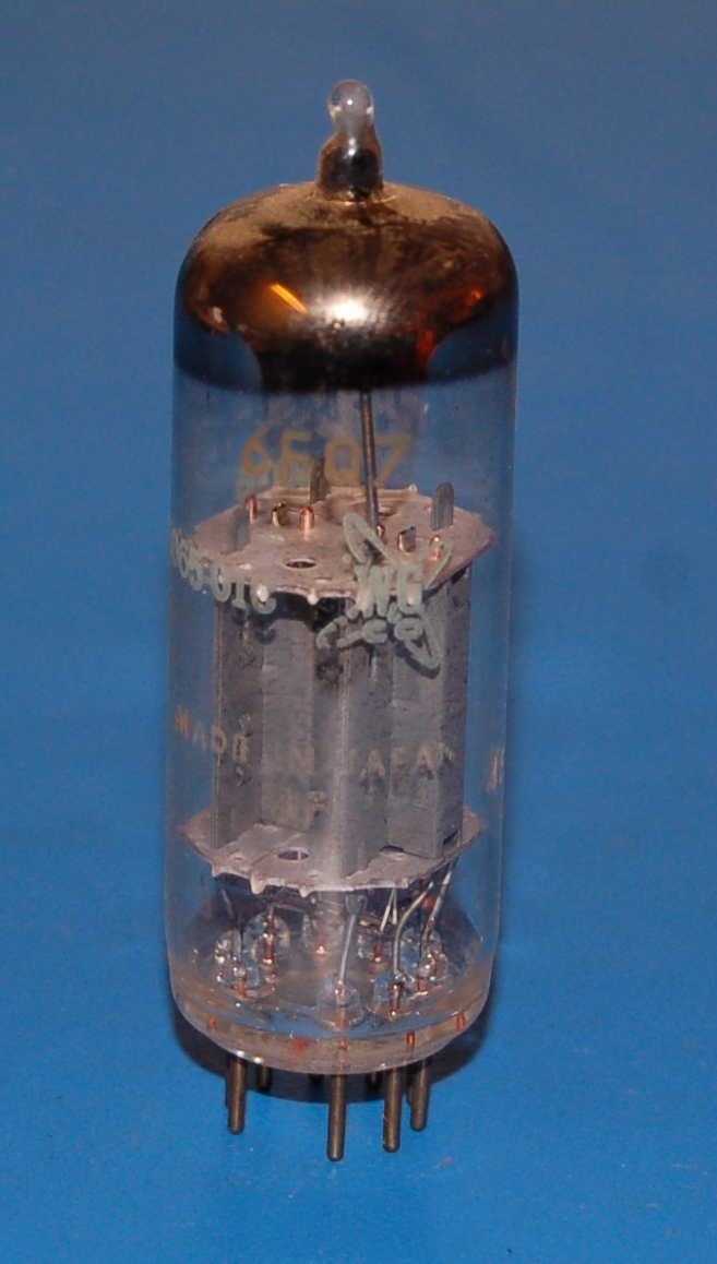 6FQ7 Medium-Mu Twin Triode Tube - Click Image to Close