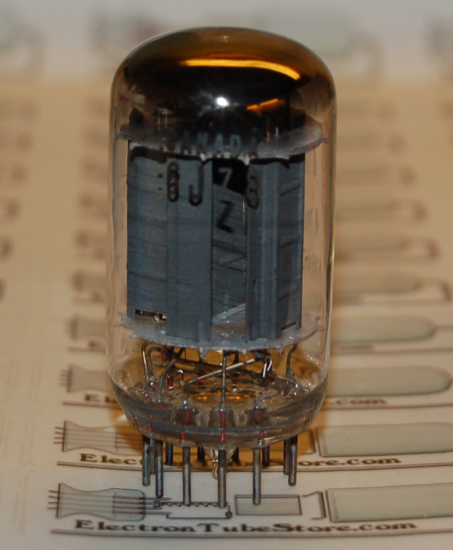 6JZ8 triode and power-pentode tube - Click Image to Close